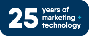 Anthologic 25 years of marketing technology logo